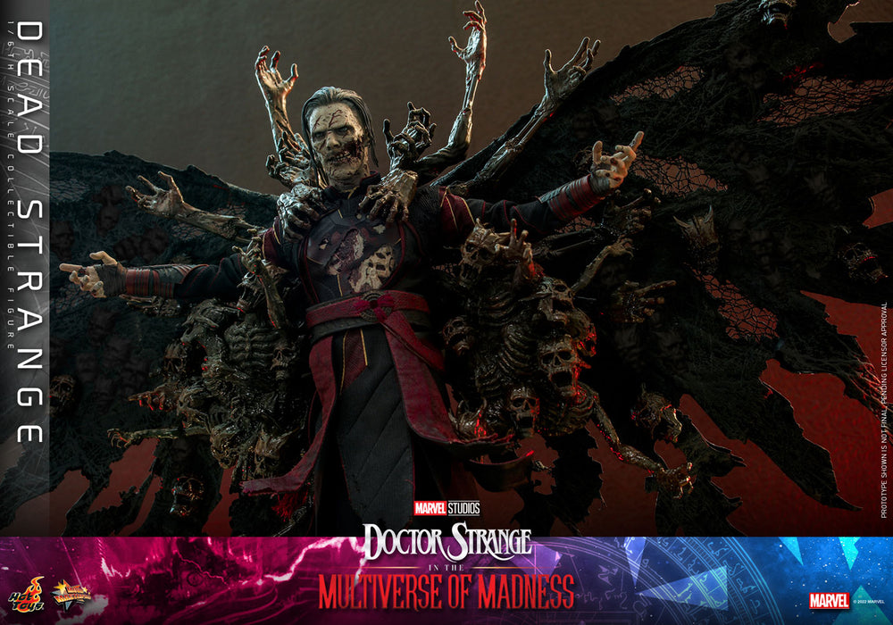 Hot Toys Movie Masterpiece Series: Marvel Doctor Strange Multiverse of Madness - Dead Strange Escala 1/6