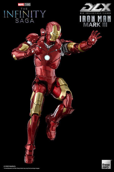 Threezero Collectible Figure: Marvel Avengers Infinity Saga - Iron Man Mark 3 Deluxe