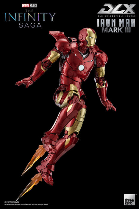 Threezero Collectible Figure: Marvel Avengers Infinity Saga - Iron Man Mark 3 Deluxe