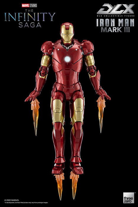 Threezero Collectible Figure: Marvel Avengers Infinity Saga - Iron Man Mark 3 Deluxe