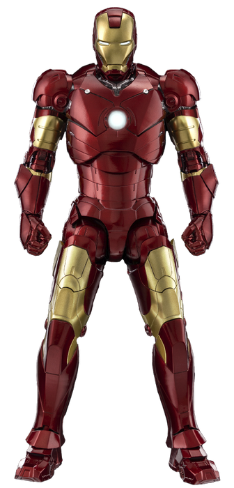 Threezero Collectible Figure: Marvel Avengers Infinity Saga - Iron Man Mark 3 Deluxe