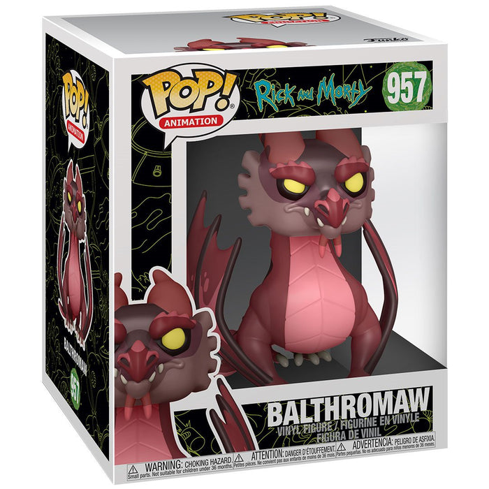 Funko Pop Super: Rick y Morty - Balthromaw 6 Pulgadas