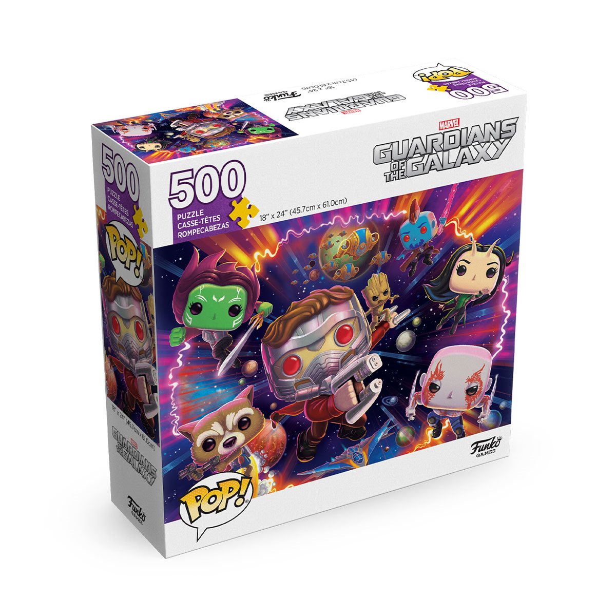 Funko Pop Puzzles: Marvel - Guardianes De La Galaxia Rompecabezas 500 Piezas