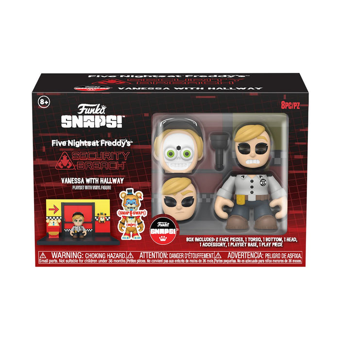 Funko Snap: Five Nights At Freddys - Playset Pasillo Con Vanessa