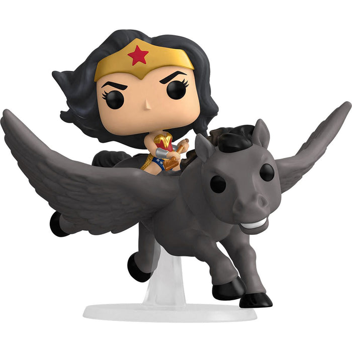 Funko Pop Ride Super Deluxe: DC Wonder Woman 80 - Mujer Maravilla En Pegaso