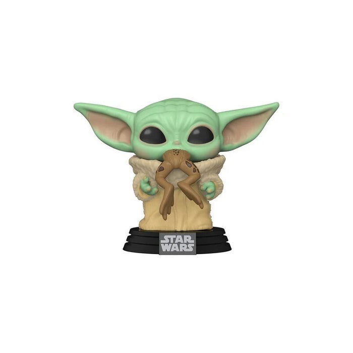 Funko Pop Star Wars: The Mandalorian - Baby Yoda Con Rana