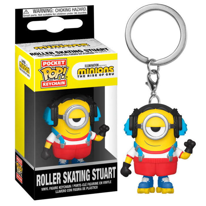 Funko Pocket Pop Keychain: Minions El ascenso de Gru - Stuart Llavero