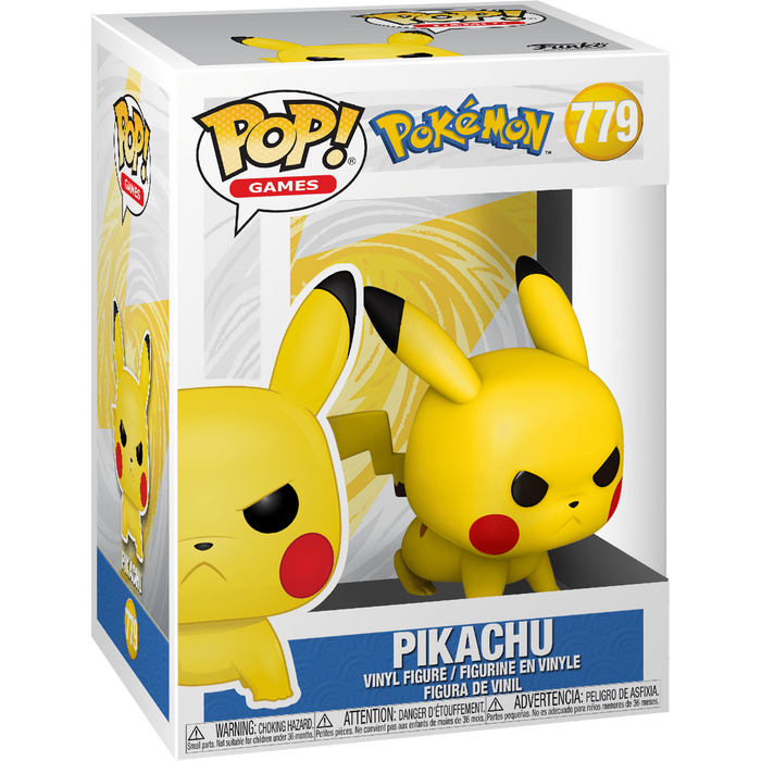 Funko Pop Games: Pokemon - Pikachu Ataque Rapido