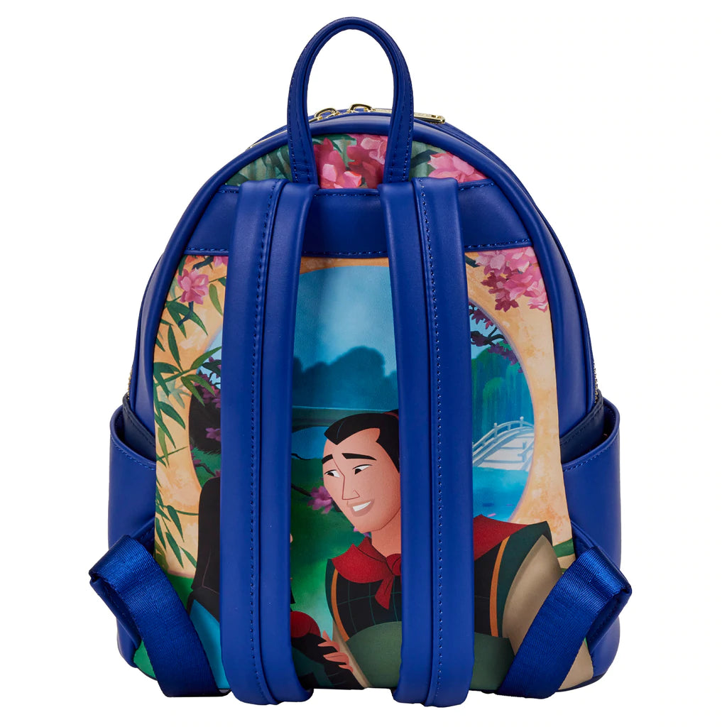 Loungefly X Disney: Mulan - Castillo De China Mini Mochila