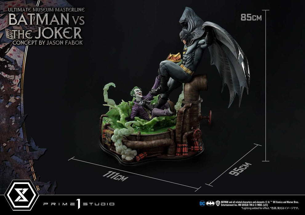 Prime1 Ultimate Museum Masterline: DC Batman vs Joker Deluxe Escala 1/3