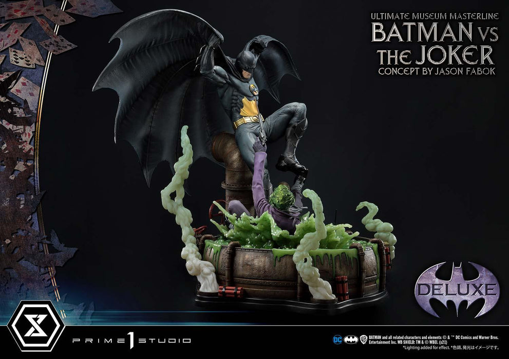 Prime1 Ultimate Museum Masterline: DC Batman vs Joker Deluxe Escala 1/3