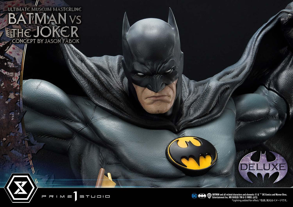 Prime1 Ultimate Museum Masterline: DC Batman vs Joker Deluxe Escala 1/3