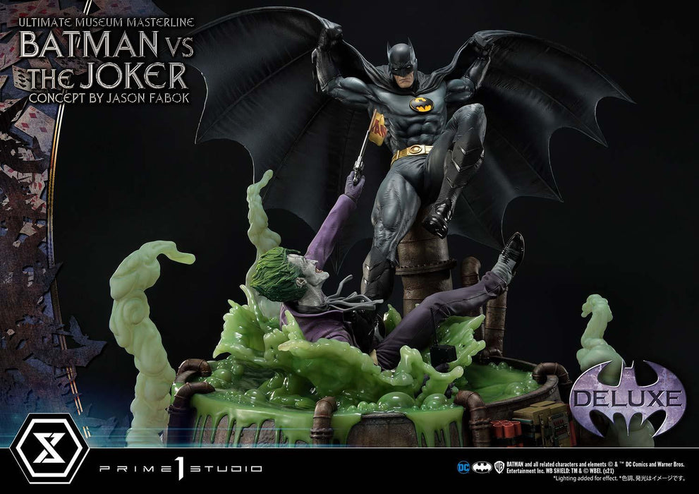 Prime1 Ultimate Museum Masterline: DC Batman vs Joker Deluxe Escala 1/3