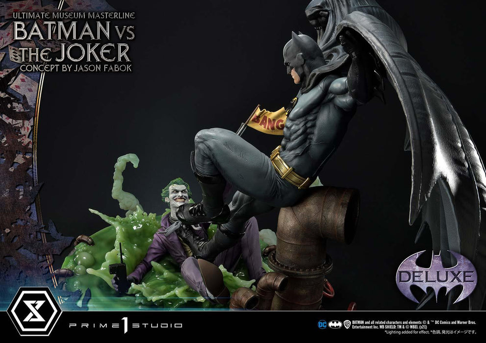 Prime1 Ultimate Museum Masterline: DC Batman vs Joker Deluxe Escala 1/3