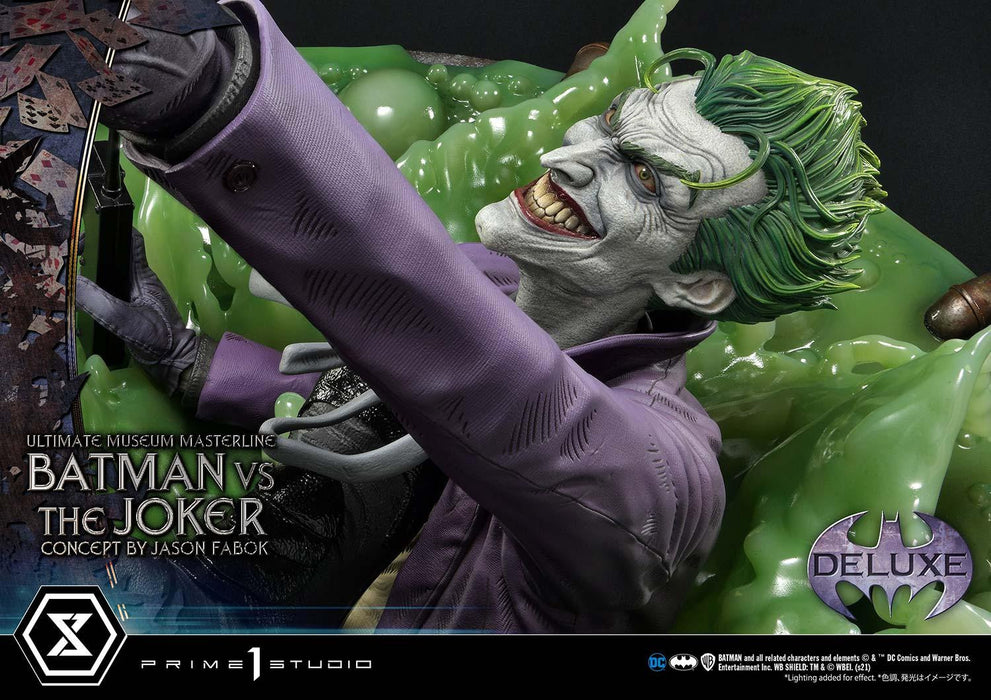 Prime1 Ultimate Museum Masterline: DC Batman vs Joker Deluxe Escala 1/3