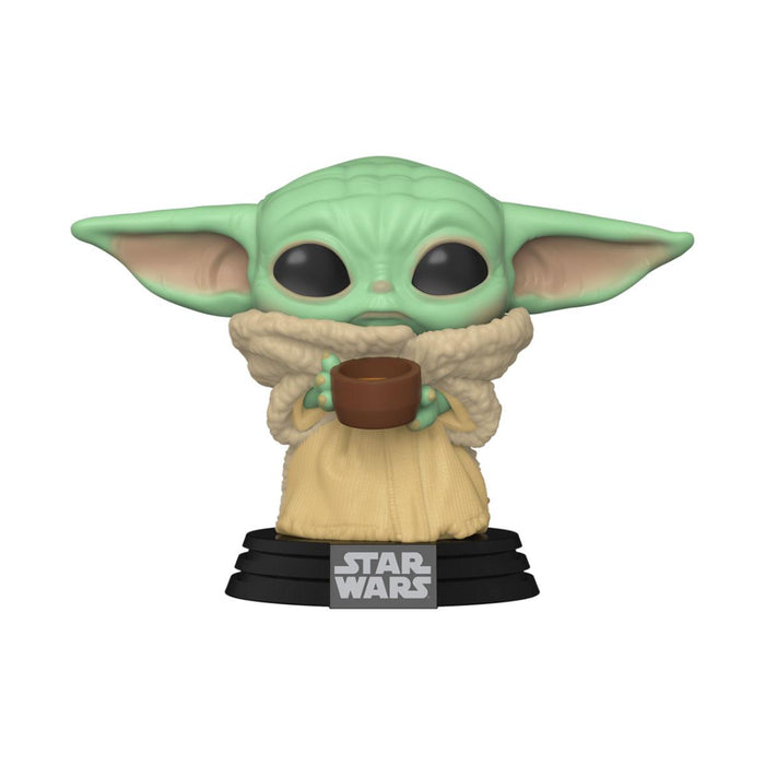 Funko Pop Star Wars: The Mandalorian - Baby Yoda Con Tazon